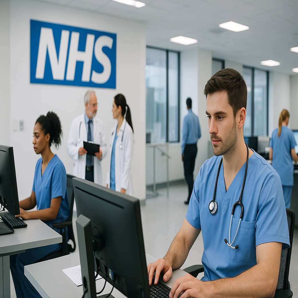 efficient NHS staff